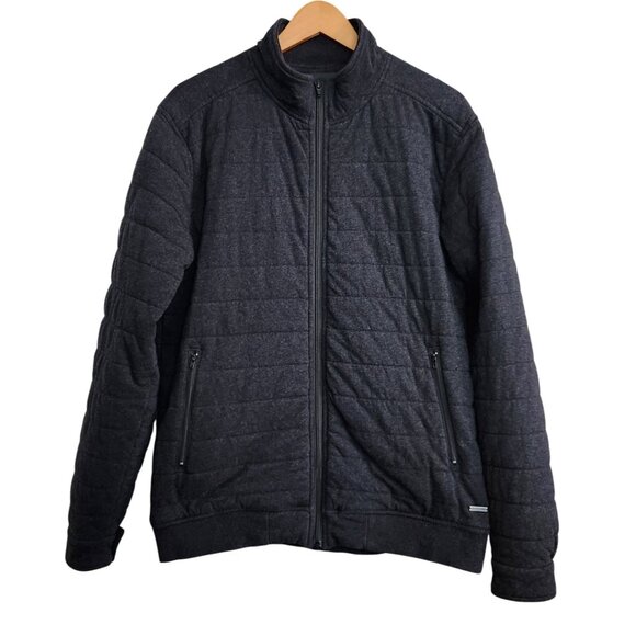 Rodd & Gunn Men's Size L Charcoal Gray Birch Hill Quilted Jacket - Picture 1 of 9